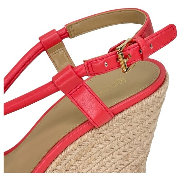 Michael Kors Annie Espadrille Wedge Womens Sandals Size 10M - Picture 7 of 13